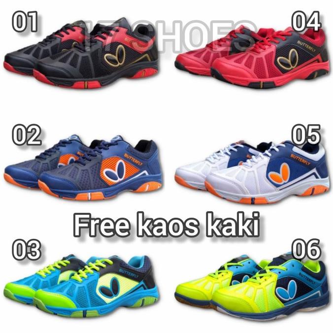 Sepatu Tenis Meja Butterfly Sepatu Tennis Terbaru Sepatu Tenis Meja