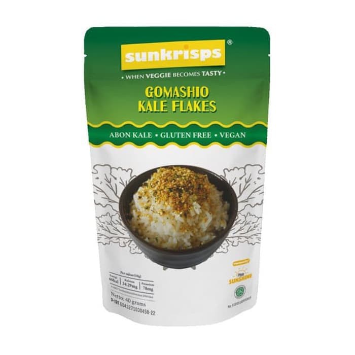 

Sunkrisps Gomashio Kale Flakes