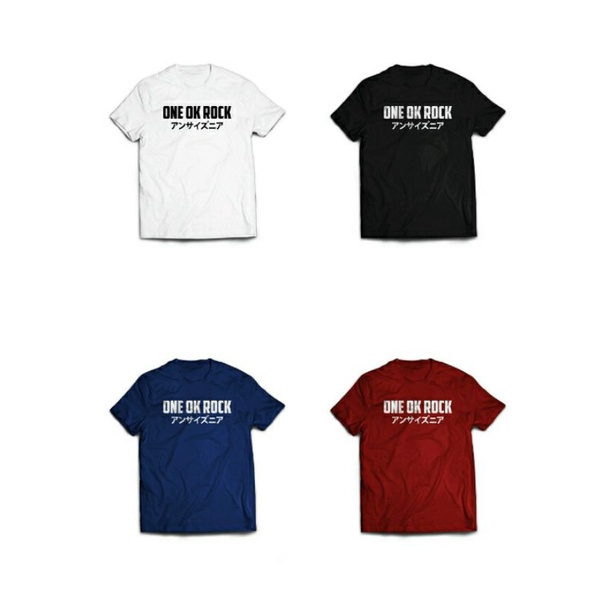 M - XXXXXL(6XL) Kaos ONE OK ROCK Band Jepang Kaos Japanese BIGSIZE / T-shirt One Oke Rock OVERSIZE