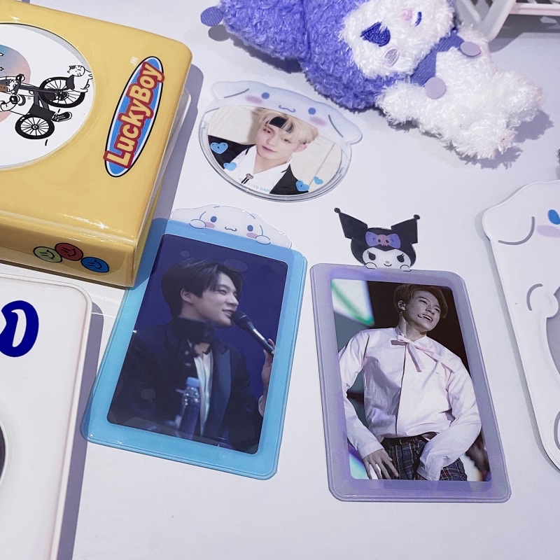 [ 𝐫𝐞𝐬𝐭𝐨𝐜𝐤 𝐆𝐘𝐏 ]sanrio cahol card holder untuk pc photocard jeno haechan jaemin jaehyun haruto jay mi