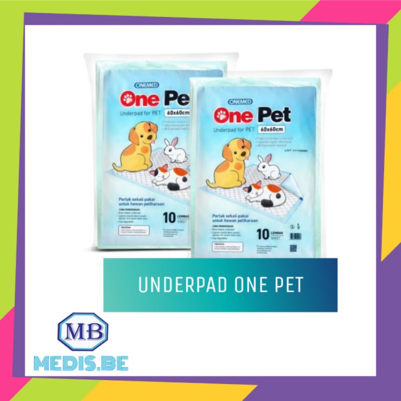 UNDERPAD ONE PET 60 X 60 CM