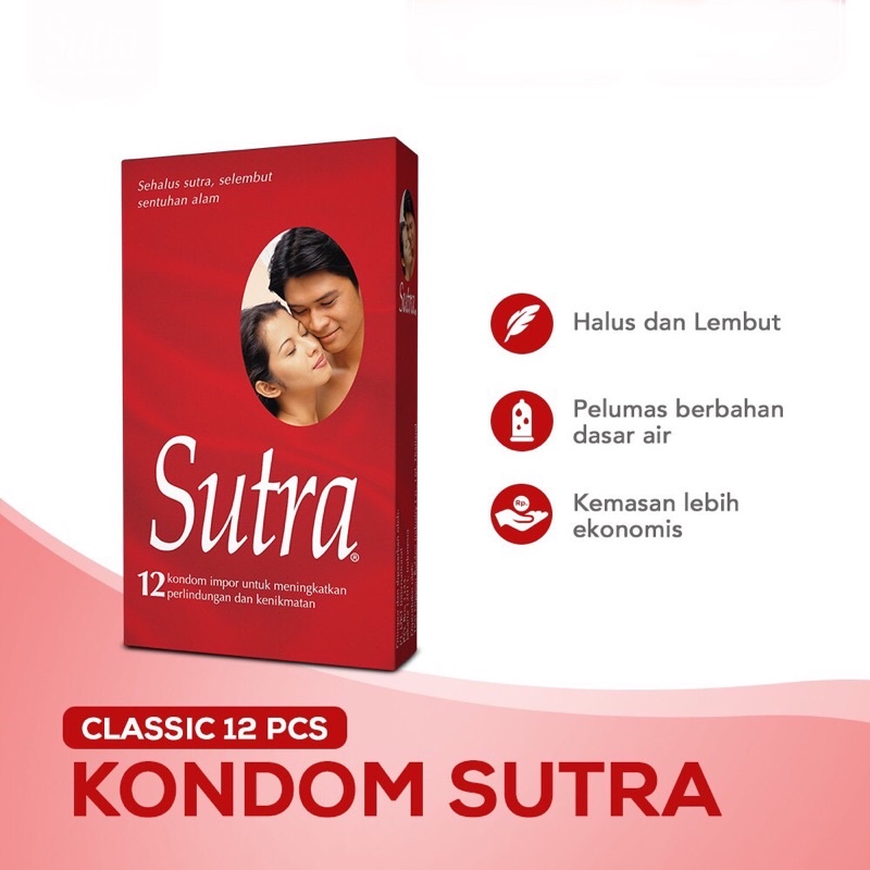 kondom sutra merah isi 12