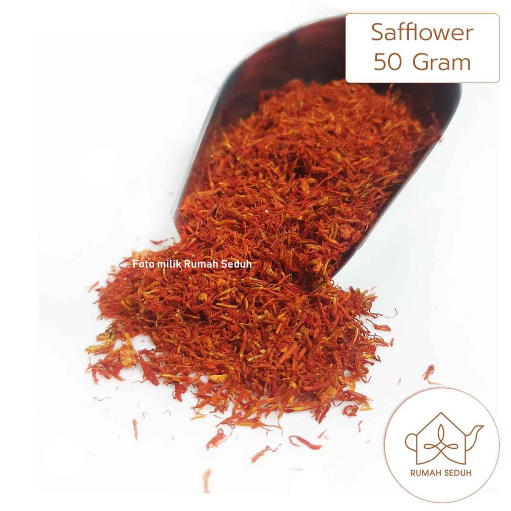 

50gr Safflower Tea / Bunga Saff Kering / Jafaron / Saffron Subsitute