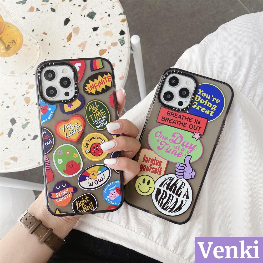 Venki Casing Silikon Iphone 11 7 8 Plus Max 11 Se2020 Xr 7 8 Plus Xs Max Pro 8 Plus 12 7 Plus Motif Venki