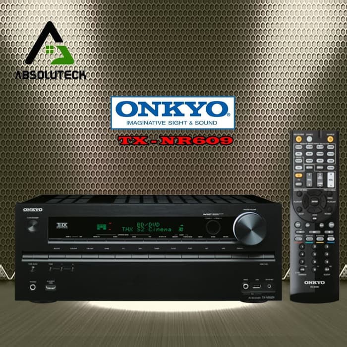 Promo Amplifier Terlaris Harga Termurah Onkyo TXNR 609 / AV Receiver