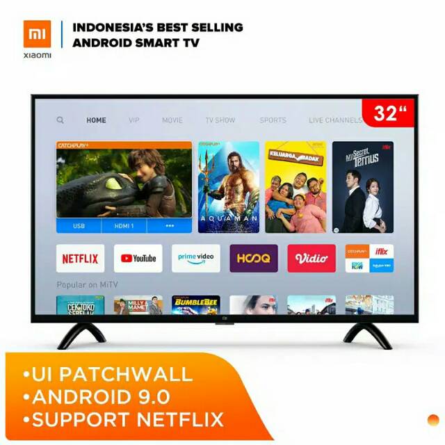 LED TV Xiaomi Smart TV 32inch Android Conection