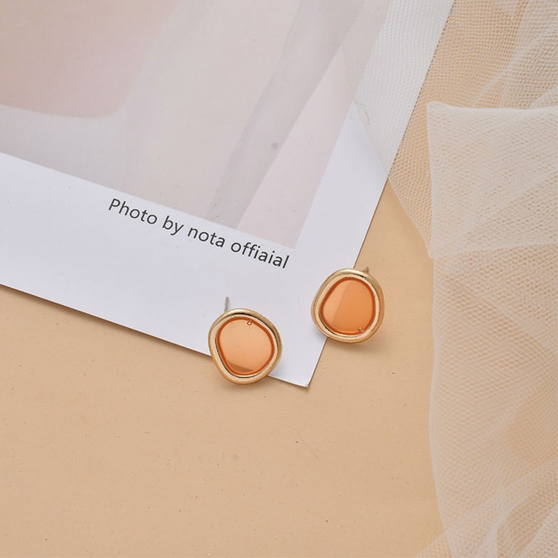 Anting Tusuk Sterling Silver 925 Transparan Gaya Korea Untuk Wanita