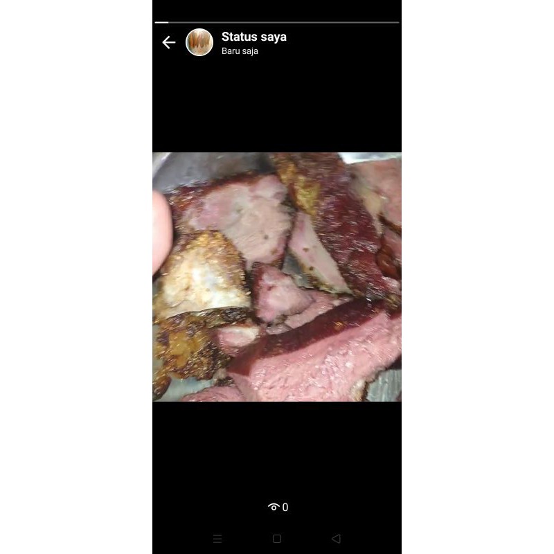 daging asap/sei sapi