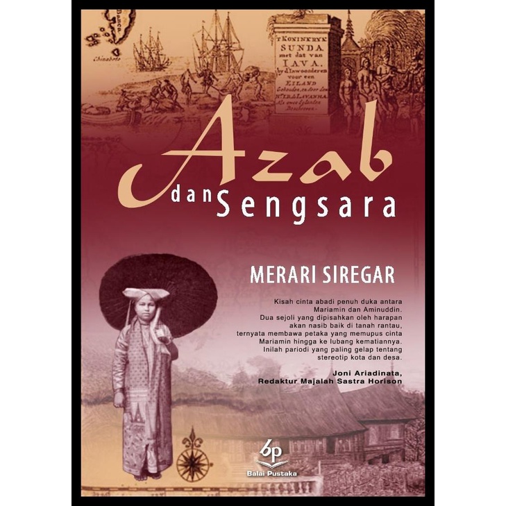 

TERBARUU!! Azab dan Sengsara karya Merari Siregar, Balai Pustaka PROMO