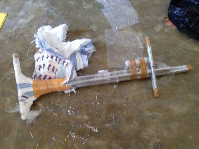 Gawang Baju Gamis Pipa Besar