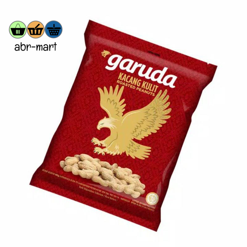 

GARUDA Kacang Kulit RENCENG [ 10pcs x 16gr ] *