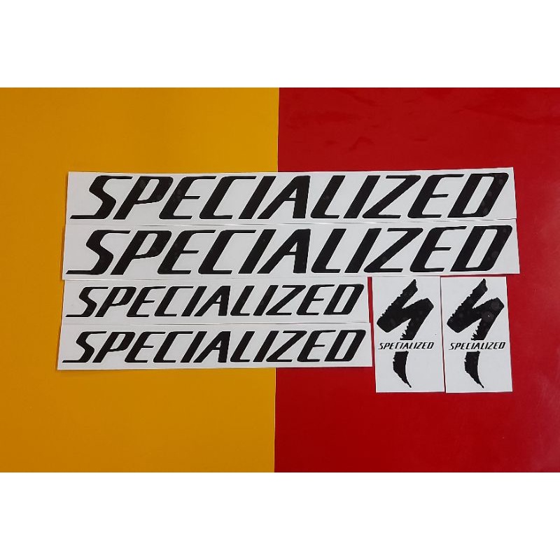 Stiker Sepeda Specialized