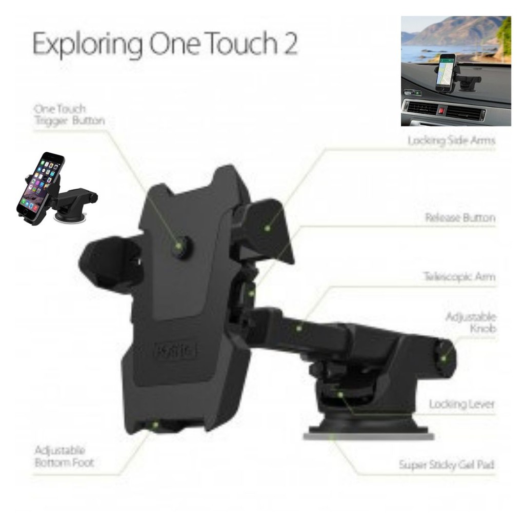 Breket HP Mobil Stand Car Holder Smartphone Long Neck 111159
