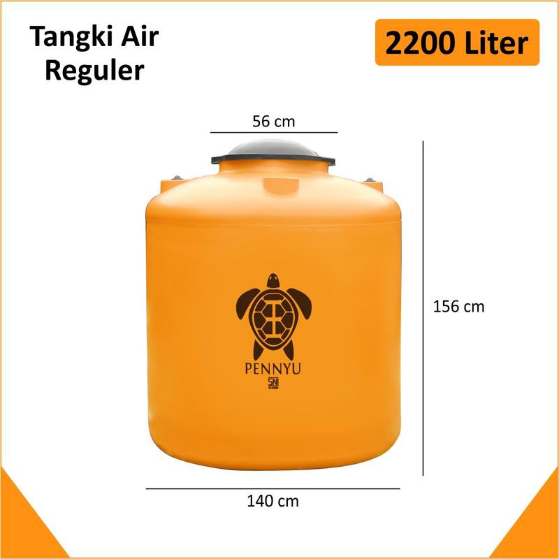 Tangki Air - Tandon - Toren 2200  liter Pennyu Kuning