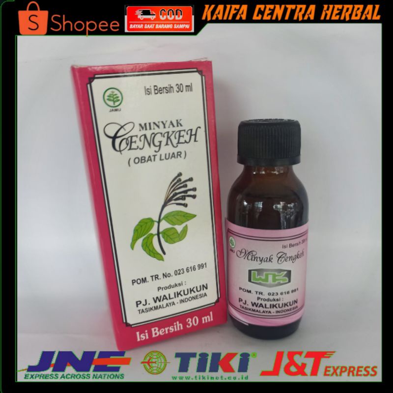 

Minyak Cengkeh Walikukun Obat Luar 30 ML