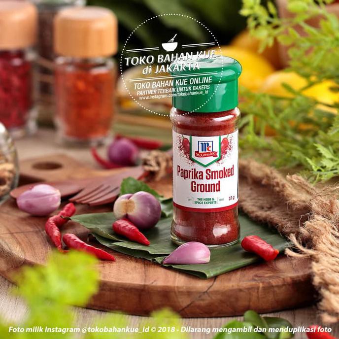 

BERKUALITAS! Rempahku - Mc Cormick SMOKED PAPRIKA 37g McCormick Spice Bubuk Paprika