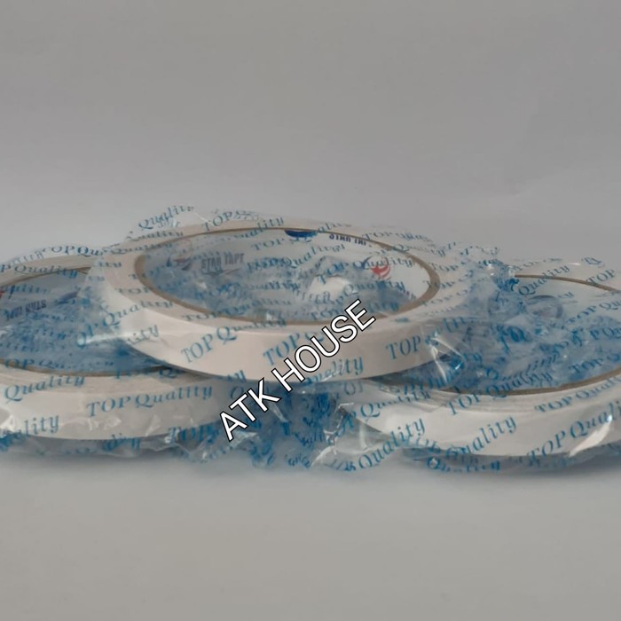 

Double Tape Solvent STAR 12mm*12m/Strong Adhesive Double Side 1/2inc