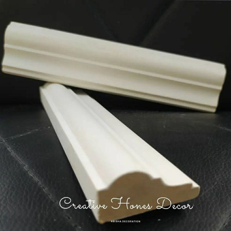 Jual KAYU PANNEL WALL MOLDING UKURAN 4,5cm PANJANG 2M Shopee Indonesia