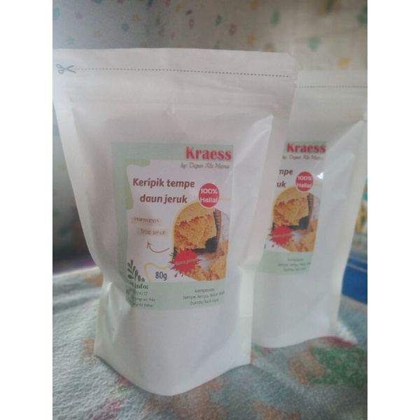 

Keripik tempe daun jeruk