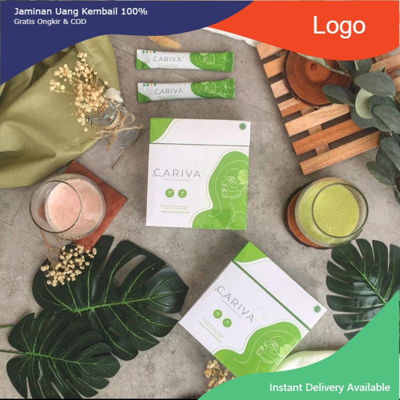 CARIVA 1 BOX TANPA RASA COLLAGEN ISI 20 SACHET BPOM COLAGEN