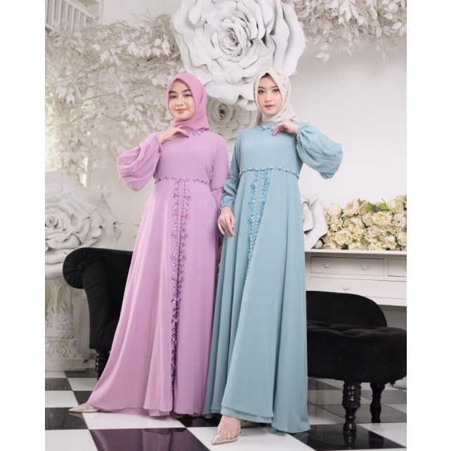 (COD) AIKO DRESS PREMIUM // GAMIS CERUTY MIX PAYET // GAMIS KEKINIAN // GAMIS ORIGINAL // GAMIS IMPO