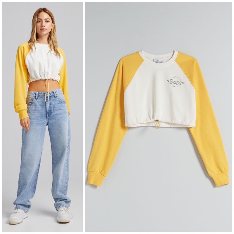 Bershka Crop Sweater