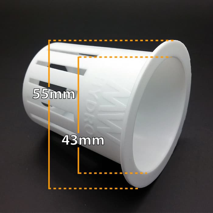 Netpot Hidroponik 5 cm MW Hydro - Putih | Hydroponic Net Pot - White