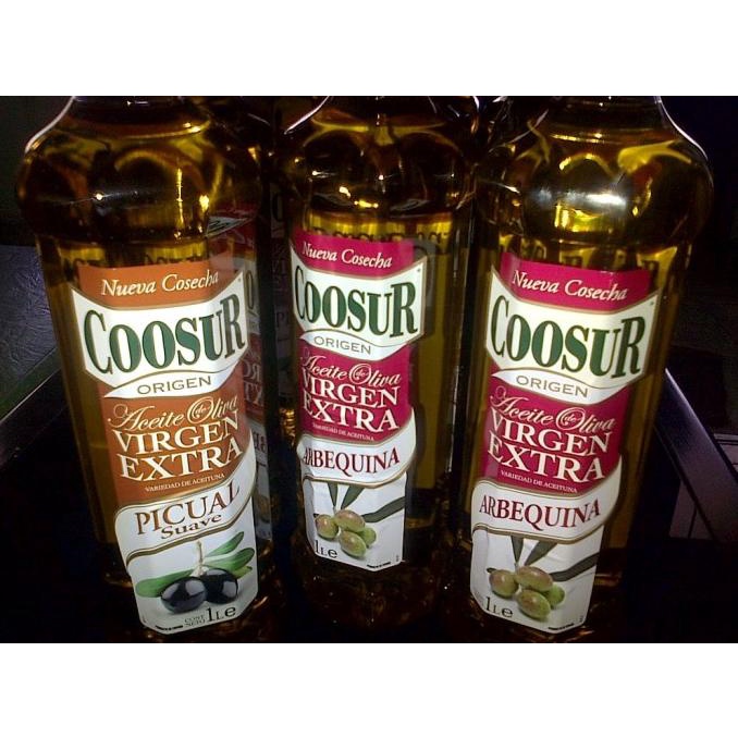 

READY COD Olive Oil EXTRA VIRGIN Coosur no 1 Spain (1 Liter harga ekonomis) DISKON