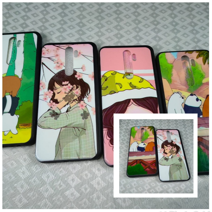 CASE KARAKTER NEW KOREAN SEXY CARTOON GIRL REDMI 5X MI A1 REDMI NOTE 8 PRO