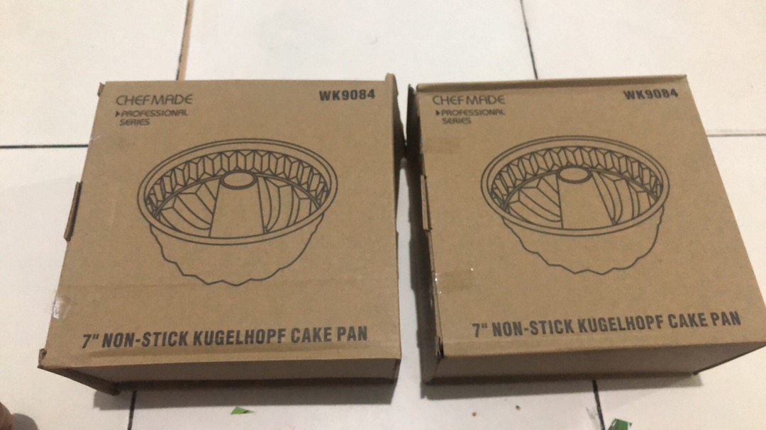 Cetakan Kue Chefmade Kugelhopf Cake Pan Uk. 7 Inci Non-stick