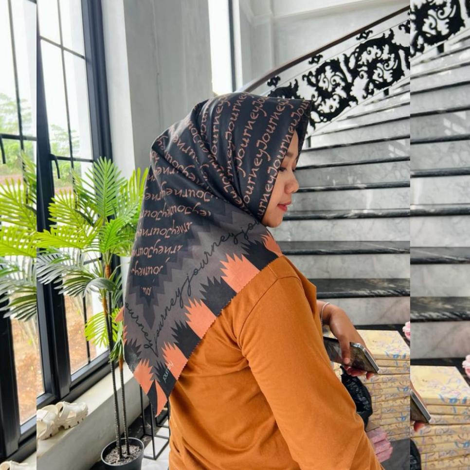 Keluaran Terbaru.. Hijab NEW MOTIF Journey New Motif Original Reguler New Motif Series Hijab Journey