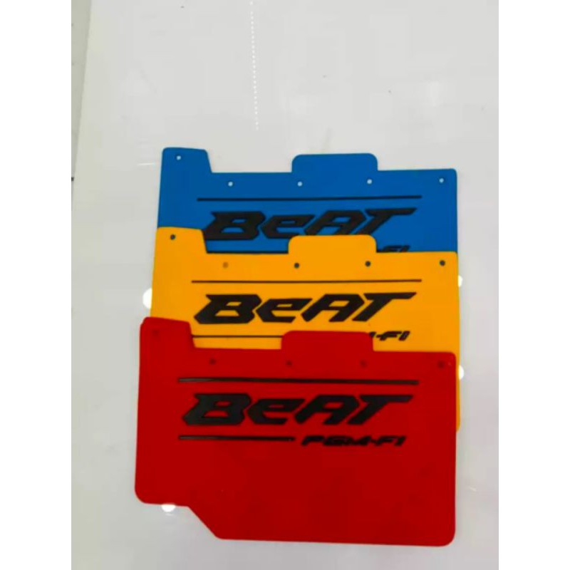 mudflap mud flap honda beat fi new pelindung lumpur tanah