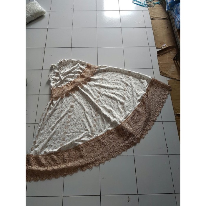 TERLARIS MUKENA WANITA DEWASA PRADA BAHAN KAIN SUTRA MODERN TERLARIS - PRADA 01