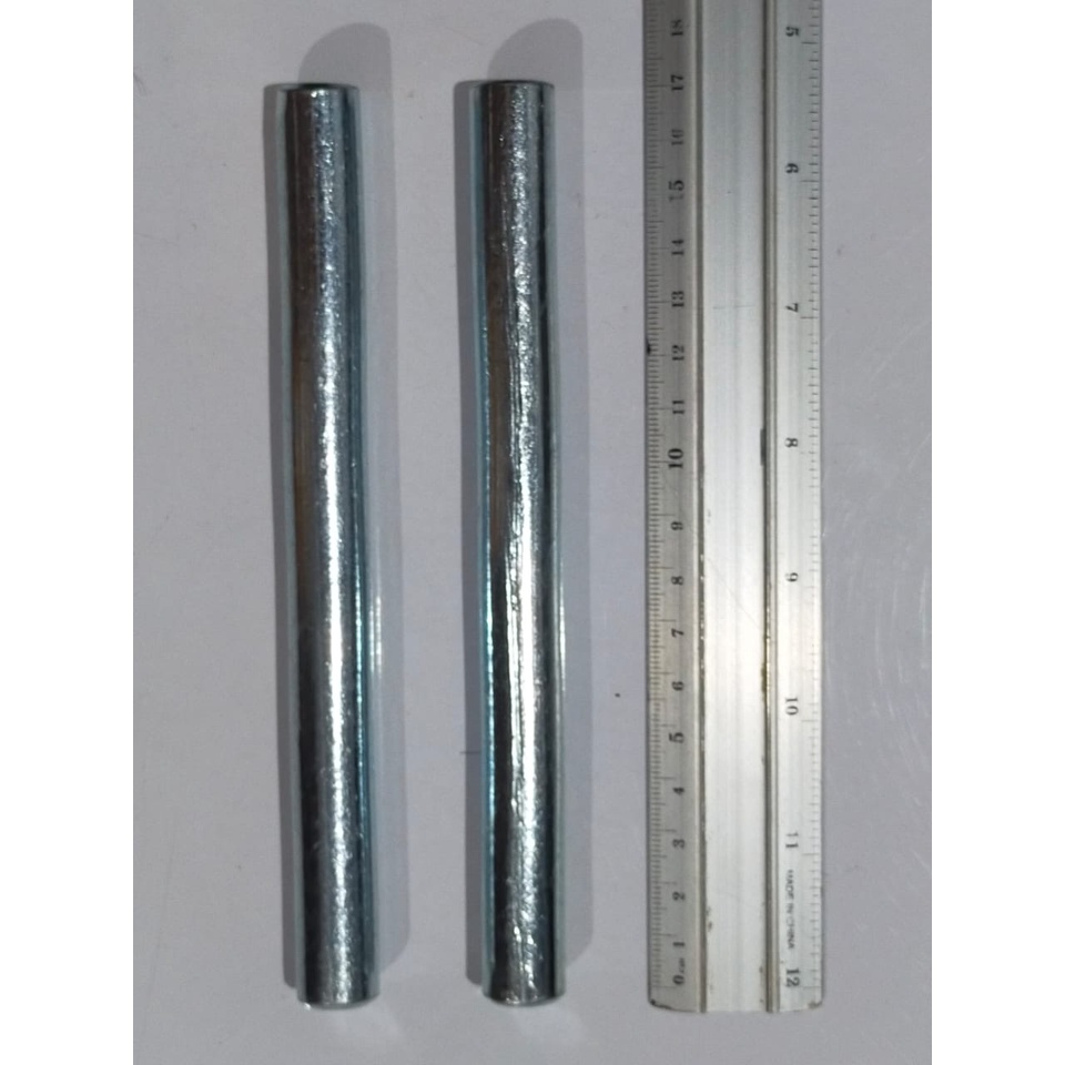 RUSH As Roda Gerobak Pasir 17 Cm Besi As Gerobak Sorong Proyek