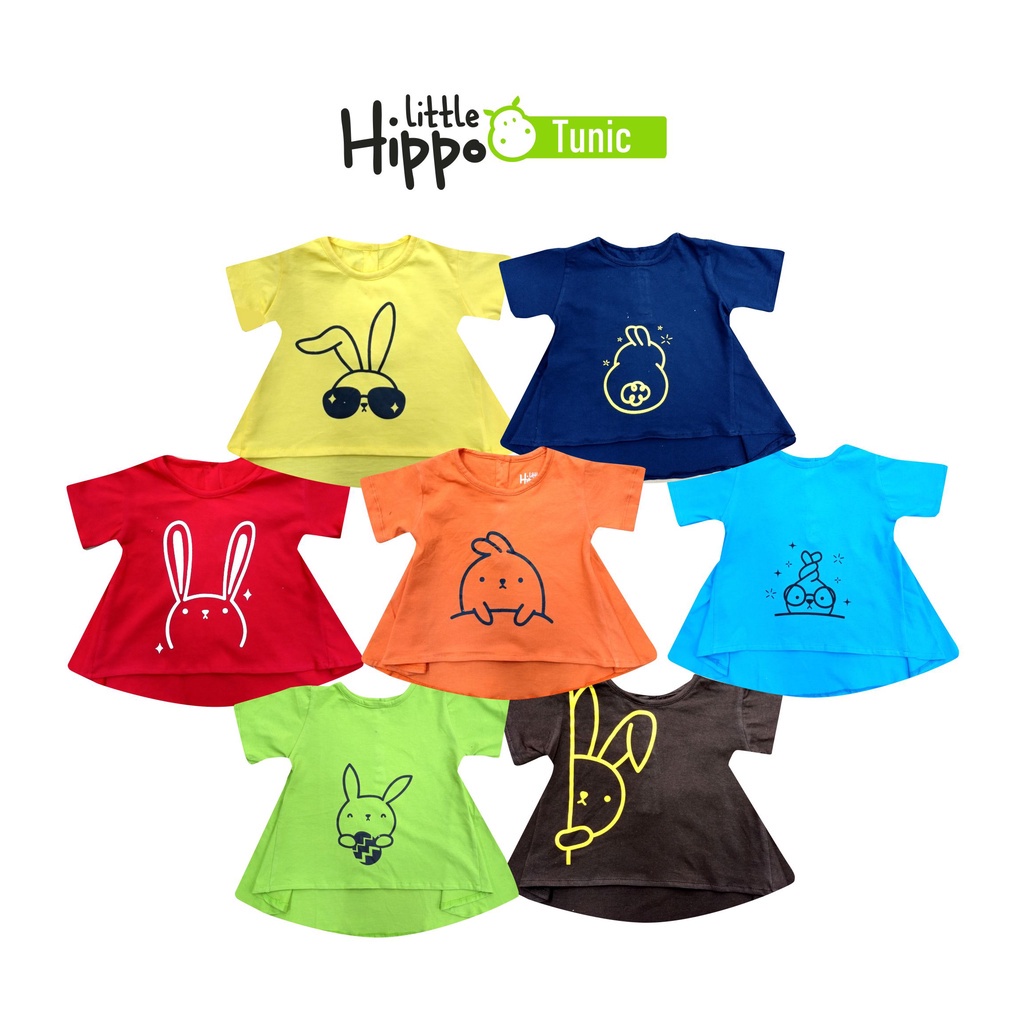 Baju Atasan Tunik Anak Little Hippo Baju Atasan Tunic Bayi Littlehippo Premium