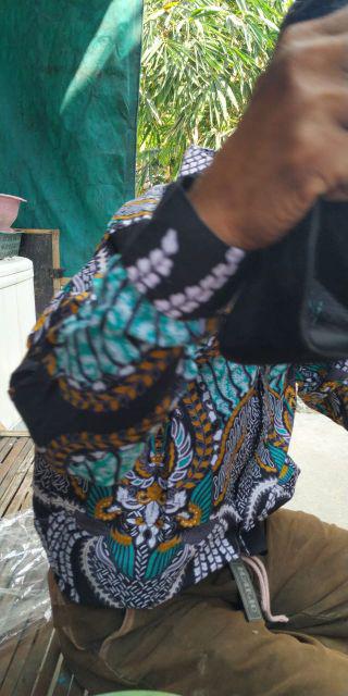 Gamis Batik Manggar, Padi,sekar,cantik,kubis,kipas,daun,kupu,nadine,gendis