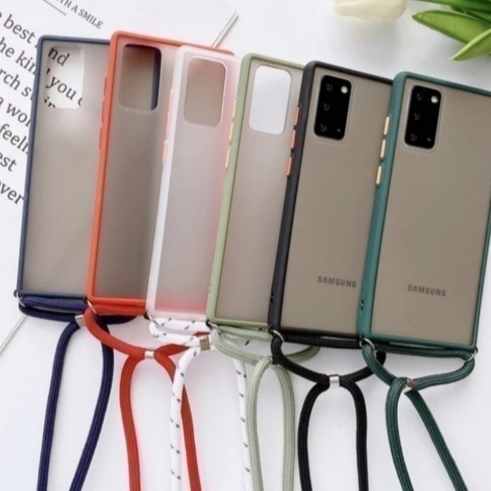 REDMI NOTE 10 PRO BUMPER DOVE CASE TALI GANTUNGAN WARNA