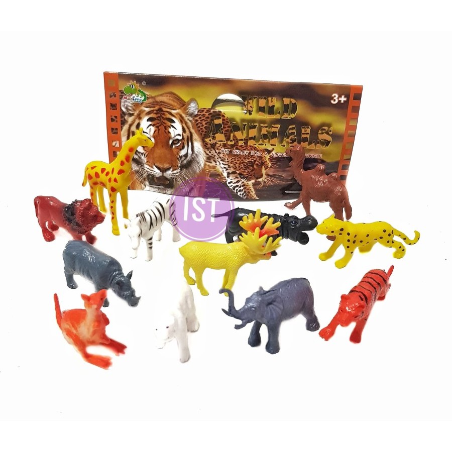 mwn.toys Binatang Mainan Mini Wild Animal