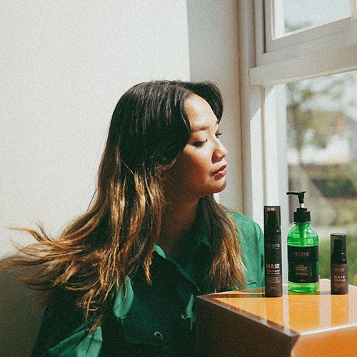Promo 1 botol Kelaya Hair Treatment Shampo + 1 botol Kelaya MInyak Kemiri + 1 botol Kelaya Hair Serum-8
