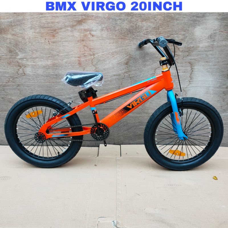 Sepeda BMX Virgo V-223 20Inch Ban Jumbo 3.0 Hi-ten stell