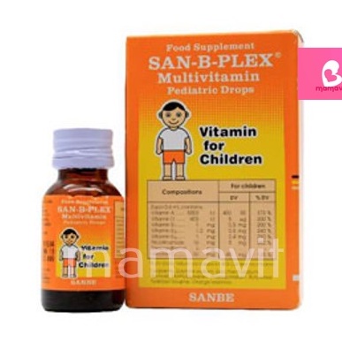 San B Plex drop multivitamin tetes bayi
