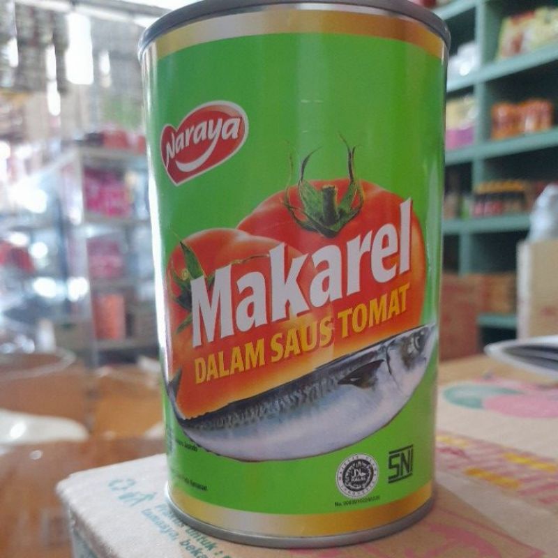 

NARAYA MAKAREL sarden sardin kaleng 425 g