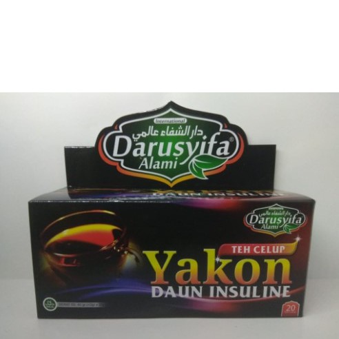 

TEH CELUP YAKON DAUN INSULINE DARUSYIFA