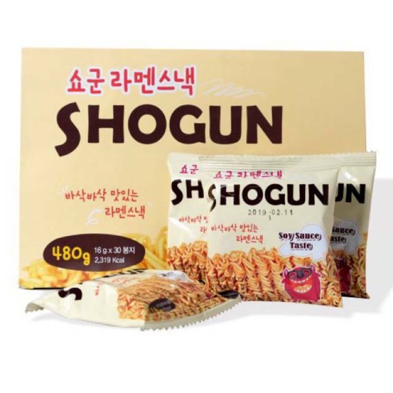 

SHOGUN KOREAN SNACK soy flavour