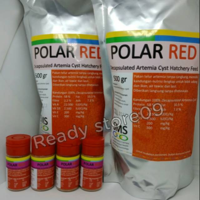 POLAR RED 10 GR BY SMS - ARTEMIA INSTANT