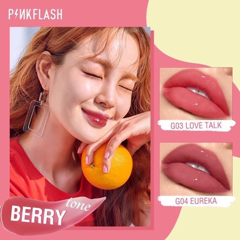 ✨NAGIHI✨ [BPOM &amp; ORI] P|NKFLASH L02 Ohmygloss Lip Gloss Perawatan Bibir