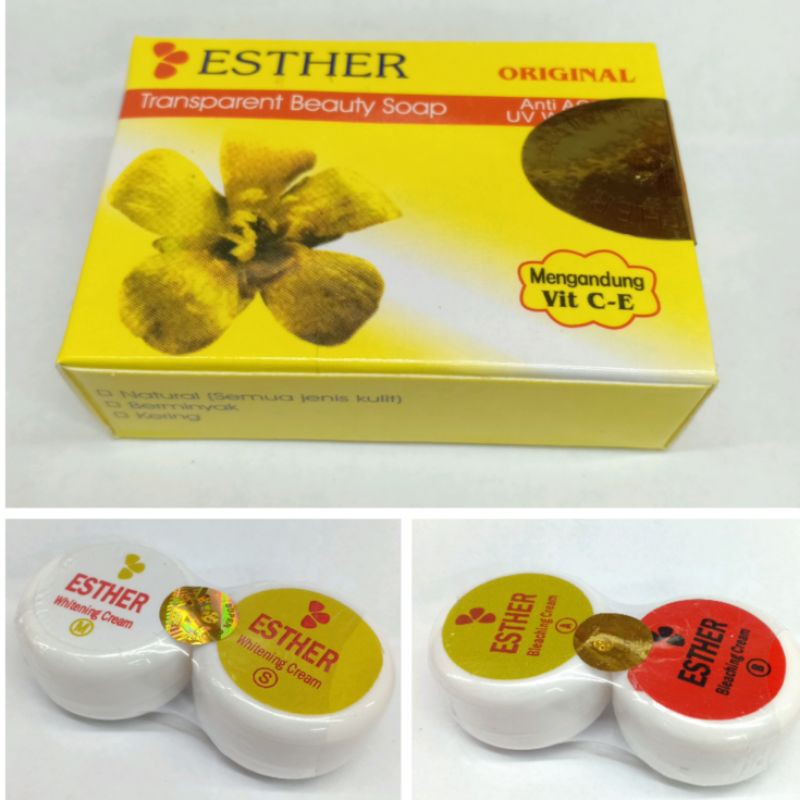 [paket] cream ester tomas + sabun ester