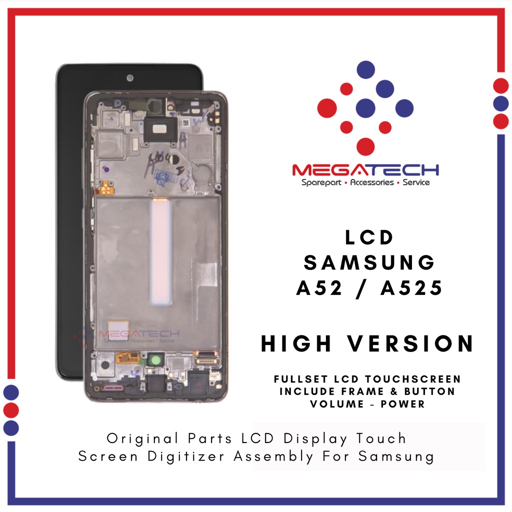 LCD Samsung A52 (4G) / A525 Include Frame Fullset Touchscreen