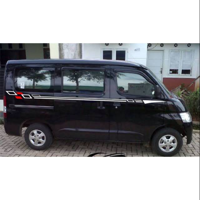 PROMO Stiker mobil Suzuki  gandmax stiker  mobil Suzuki apv grandmax terlaris PIK UP PICK UP SEDAN