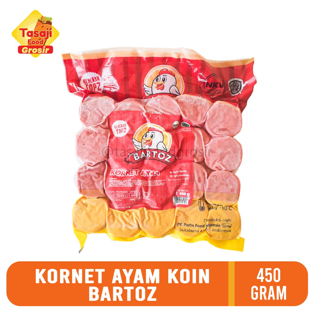 

Kornet Ayam Koin 450 Gram BARTOZ